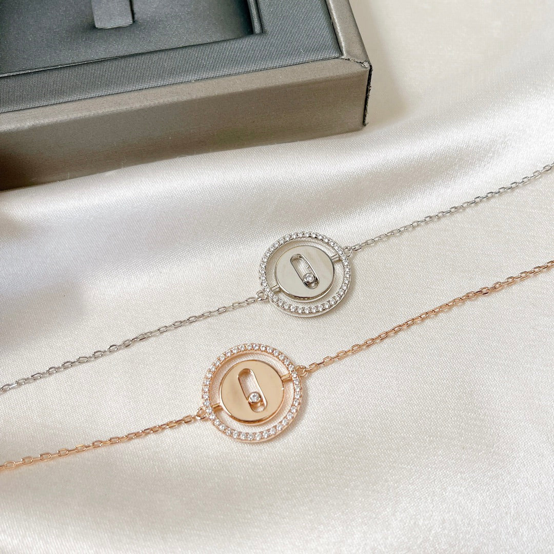[ Moco ] Moco  MOVE PAVED DIAMOND BRACELET
