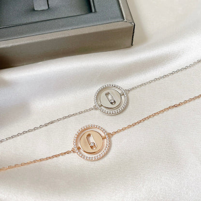 [ Moco ] Moco  MOVE PAVED DIAMOND BRACELET