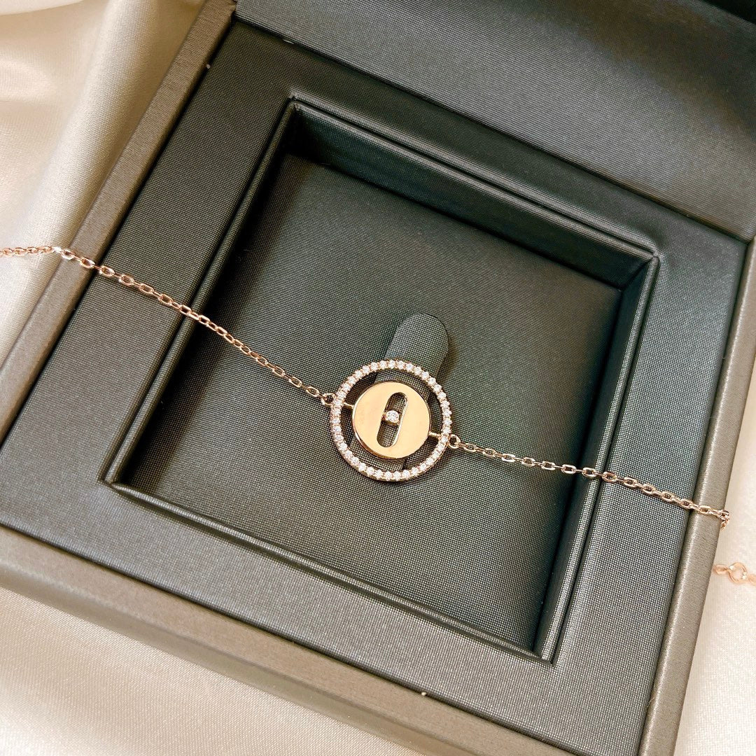 [ Moco ] Moco  MOVE PAVED DIAMOND BRACELET