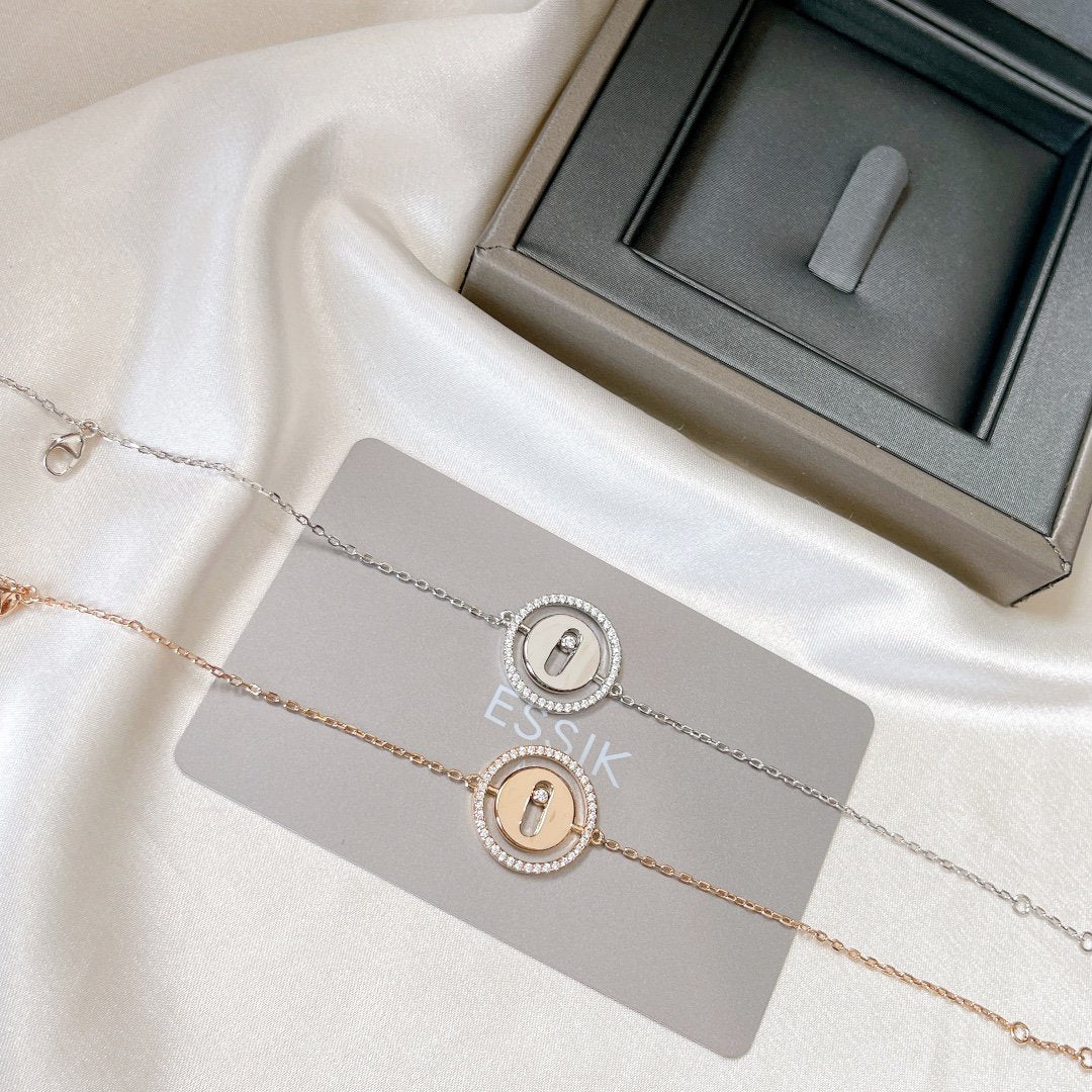 [ Moco ] Moco  MOVE PAVED DIAMOND BRACELET