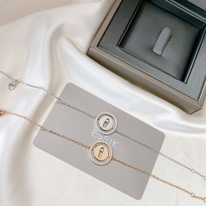 [ Moco ] Moco  MOVE PAVED DIAMOND BRACELET