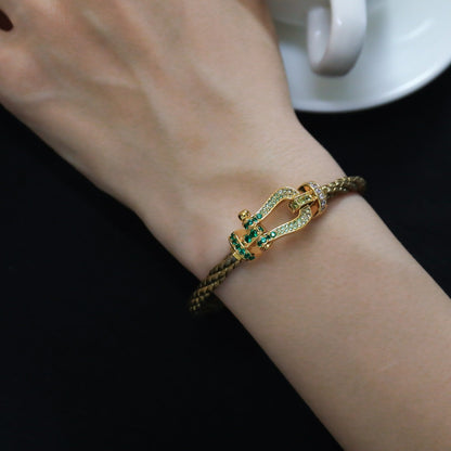 ¡®Moco¡¯FORCE 10 GOLD GREEN DIAMOND PAVED