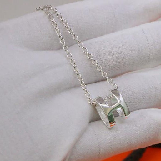 ¡®Moco¡¯HM NECKLACE H LETTER OVAL SERIES