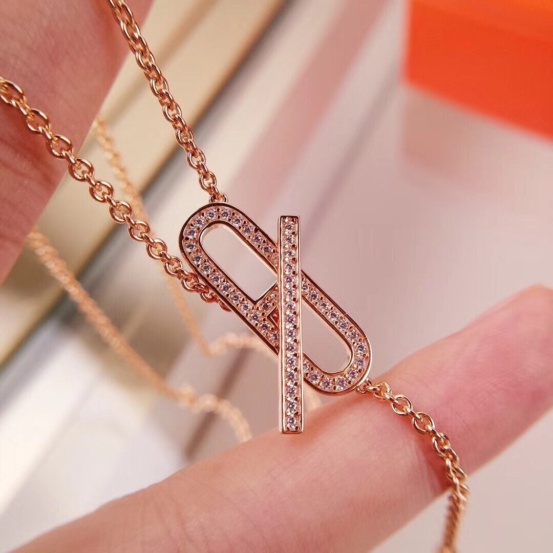 ¡®Moco¡¯HM FIRE PIG NOSE NECKLACE TRENDY STREET