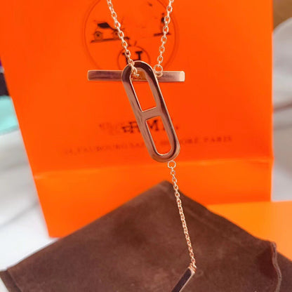 ¡®Moco¡¯HM NECKLACE PLATINUM ROSE GOLD DIAMOND