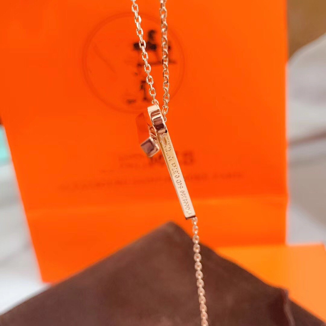 ¡®Moco¡¯HM NECKLACE PLATINUM ROSE GOLD DIAMOND