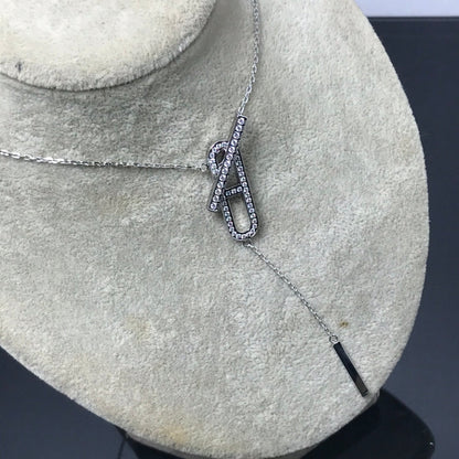 ¡®Moco¡¯HM NECKLACE PLATINUM ROSE GOLD DIAMOND
