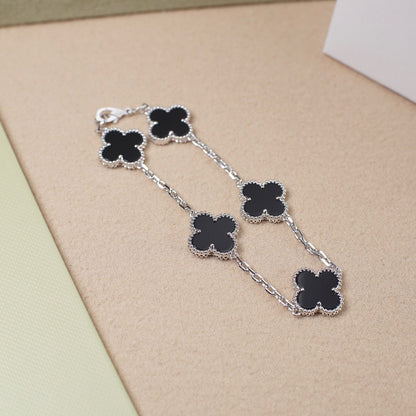 [Moco]New CLOVER 5 MOTIF ONYXS BRACELET COLLECTION