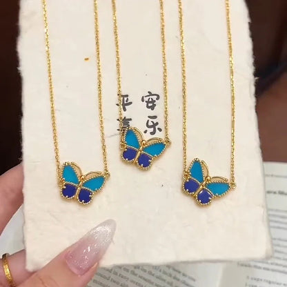 [Moco ] 2026 NEW LUCKY BUTTERFLY 1 MOTIFS NECKLACE