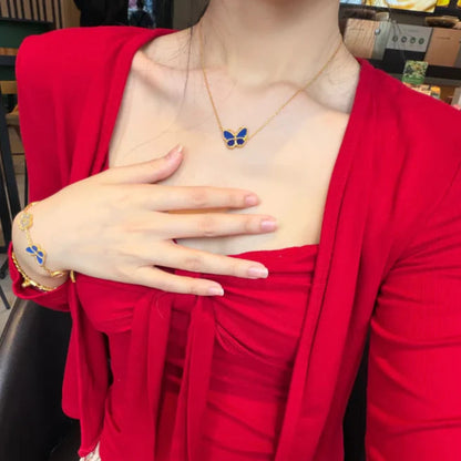 [Moco ] 2026 NEW LUCKY BUTTERFLY 1 MOTIFS NECKLACE