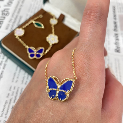 [Moco ] 2026 NEW LUCKY BUTTERFLY 1 MOTIFS NECKLACE