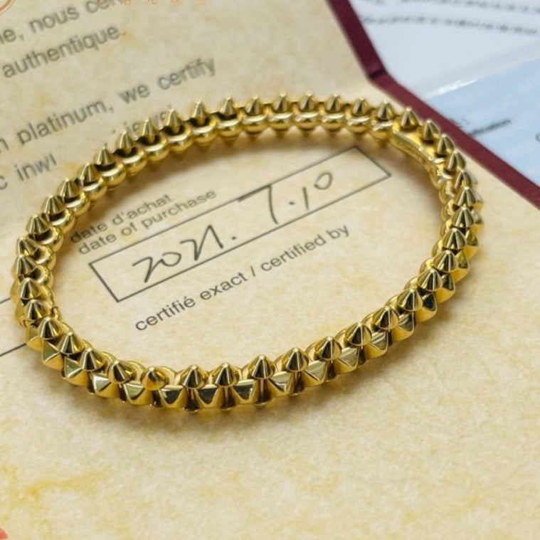 ¡®Moco¡¯CLASH GOLD BRACELET