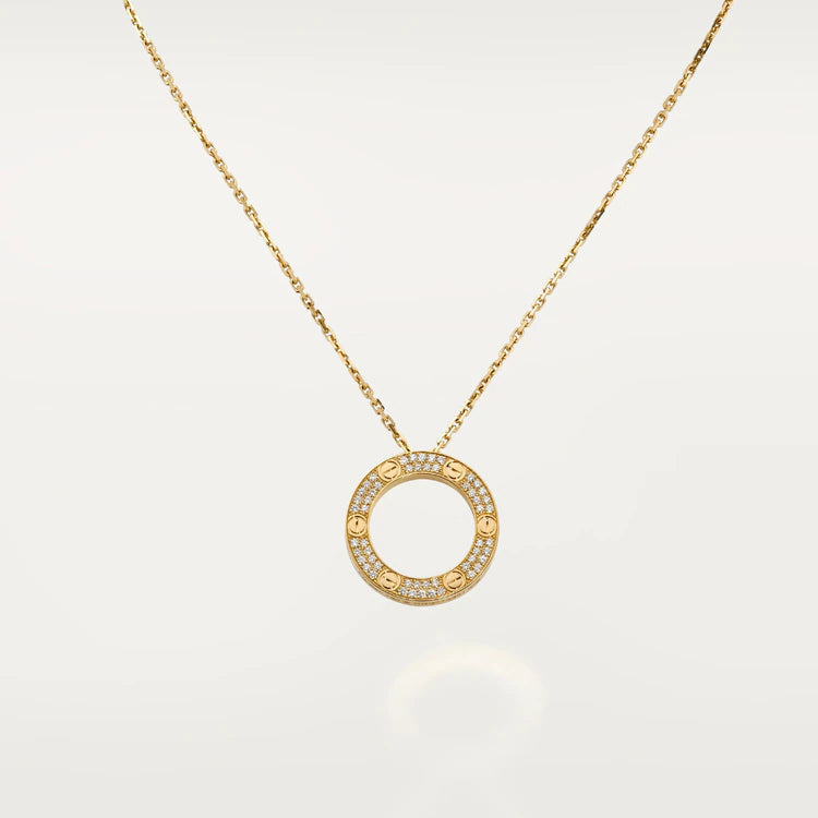 ¡®Moco¡¯LOVE NECKLACE ADJUSTABLE ROSE GOLD