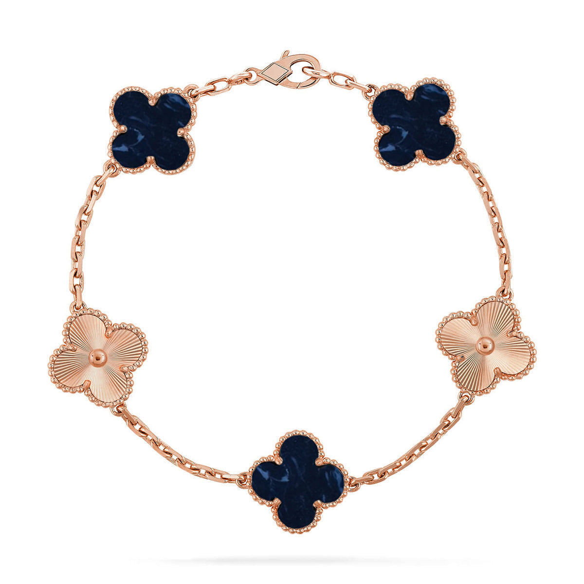 [Moco]New CLOVER 5 MOTIF PIETERSITE BRACELET COLLECTION