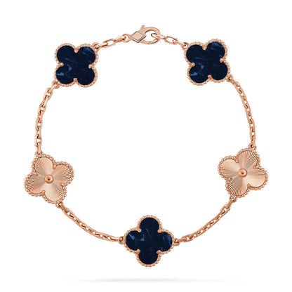 [Moco]New CLOVER 5 MOTIF PIETERSITE BRACELET COLLECTION