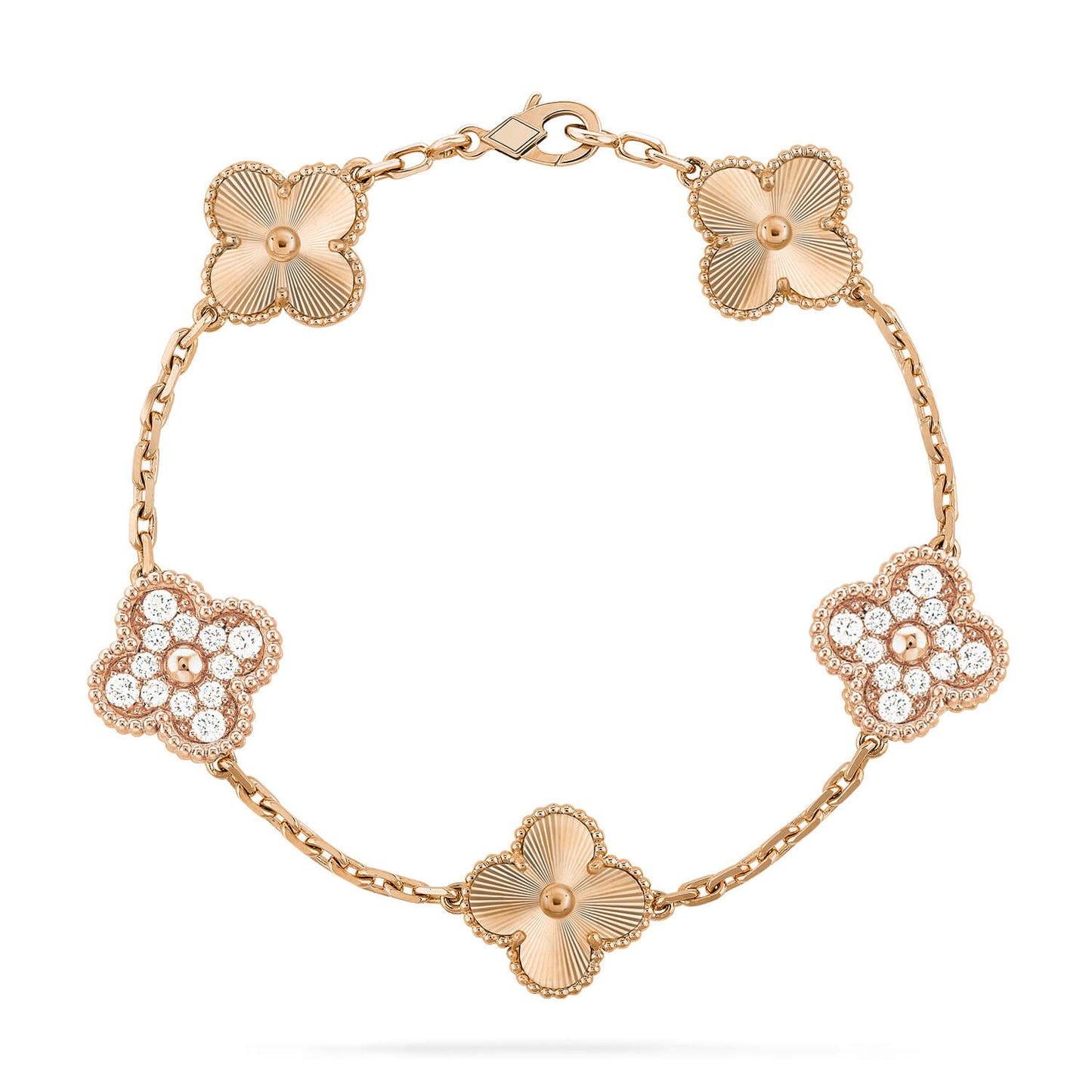 [Moco]New  CLOVER 5 MOTIF LASER BRACELET COLLECTION