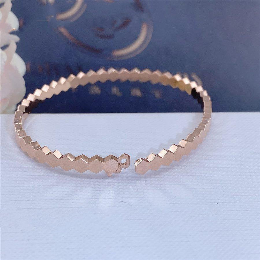 ¡®Moco¡¯BEE LOVE PINK GOLD BRACELET