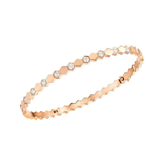¡®Moco¡¯BEE LOVE PINK GOLD DIAMOND BRACELET