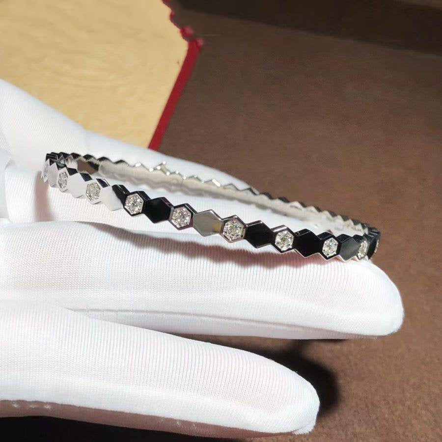 ¡®Moco¡¯BEE LOVE SILVER DIAMOND BRACELET
