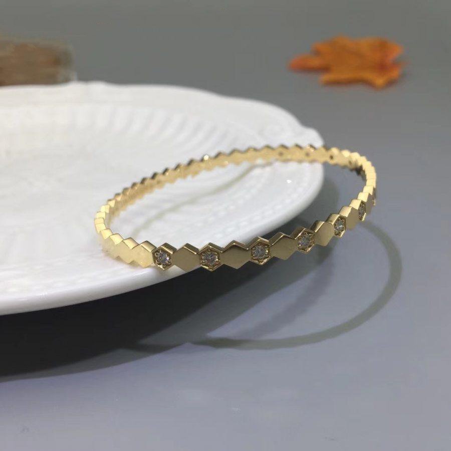 ¡®Moco¡¯BEE LOVE GOLD DIAMOND BRACELET