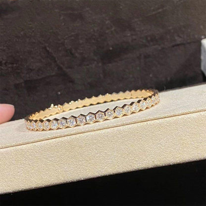 ¡®Moco¡¯BEE LOVE GOLD BRACELET FULL DIAMOND