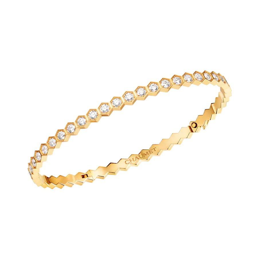 ¡®Moco¡¯BEE LOVE GOLD BRACELET FULL DIAMOND