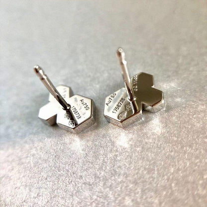 ¡®Moco¡¯BEE LOVE SILVER DIAMOND EARRINGS