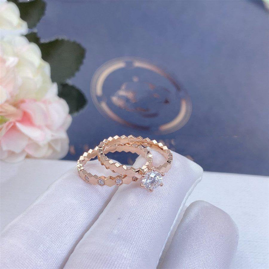 ¡®Moco¡¯BEE LOVE RING PINK GOLD DIAMOND