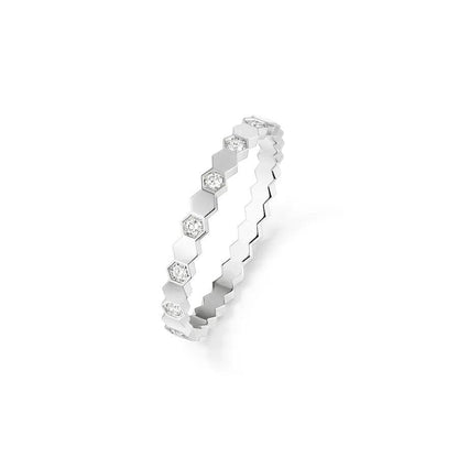 ¡®Moco¡¯BEE LOVE RING SILVER DIAMOND