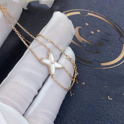 ¡®Moco¡¯JEUX BRACELET WHITE MOP PINK GOLD 1 DIAMOND