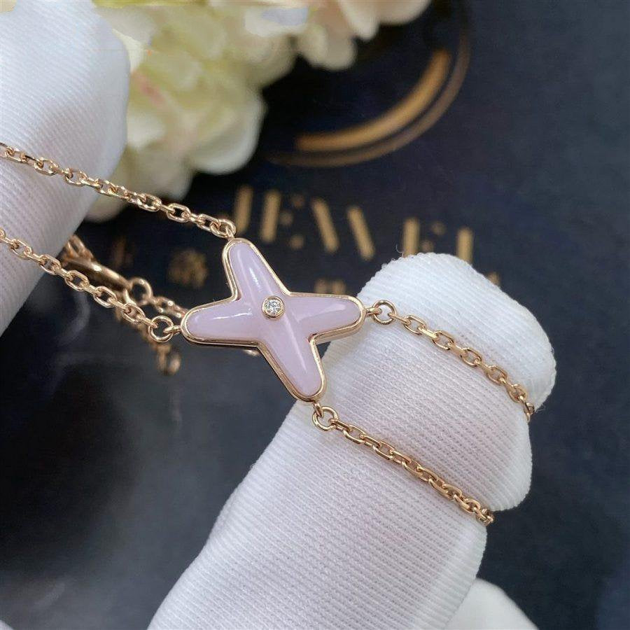 ¡®Moco¡¯JEUX BRACELET PINK MOP PINK GOLD 1 DIAMOND