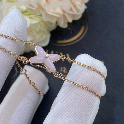 ¡®Moco¡¯JEUX BRACELET PINK MOP PINK GOLD 1 DIAMOND