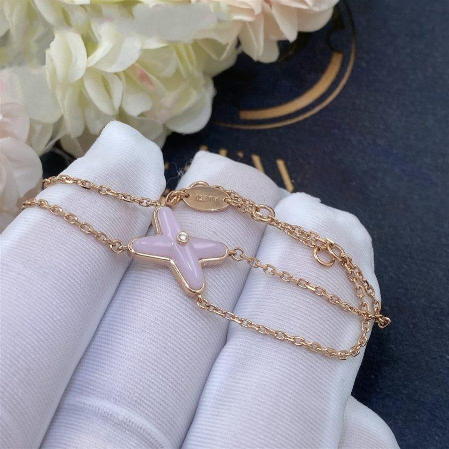 ¡®Moco¡¯JEUX BRACELET PINK MOP PINK GOLD 1 DIAMOND