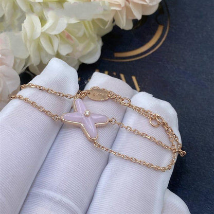 ¡®Moco¡¯JEUX BRACELET PINK MOP PINK GOLD 1 DIAMOND