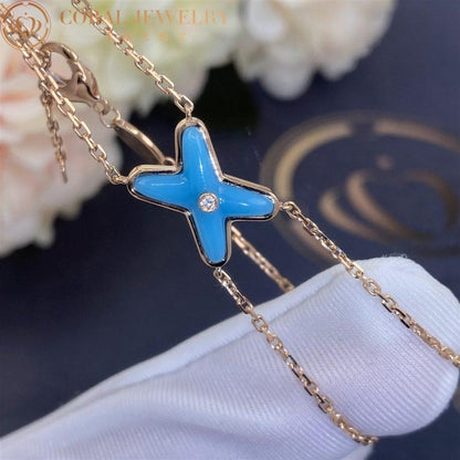 ¡®Moco¡¯JEUX BRACELET TURQUOISE PINK GOLD 1 DIAMOND