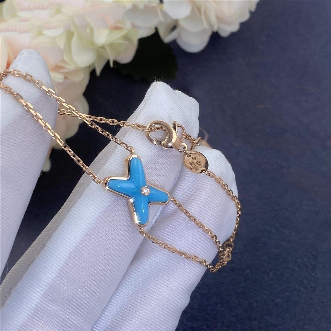 ¡®Moco¡¯JEUX BRACELET TURQUOISE PINK GOLD 1 DIAMOND