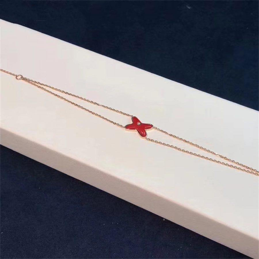 ¡®Moco¡¯JEUX BRACELET CARNELIAN PINK GOLD 1 DIAMOND