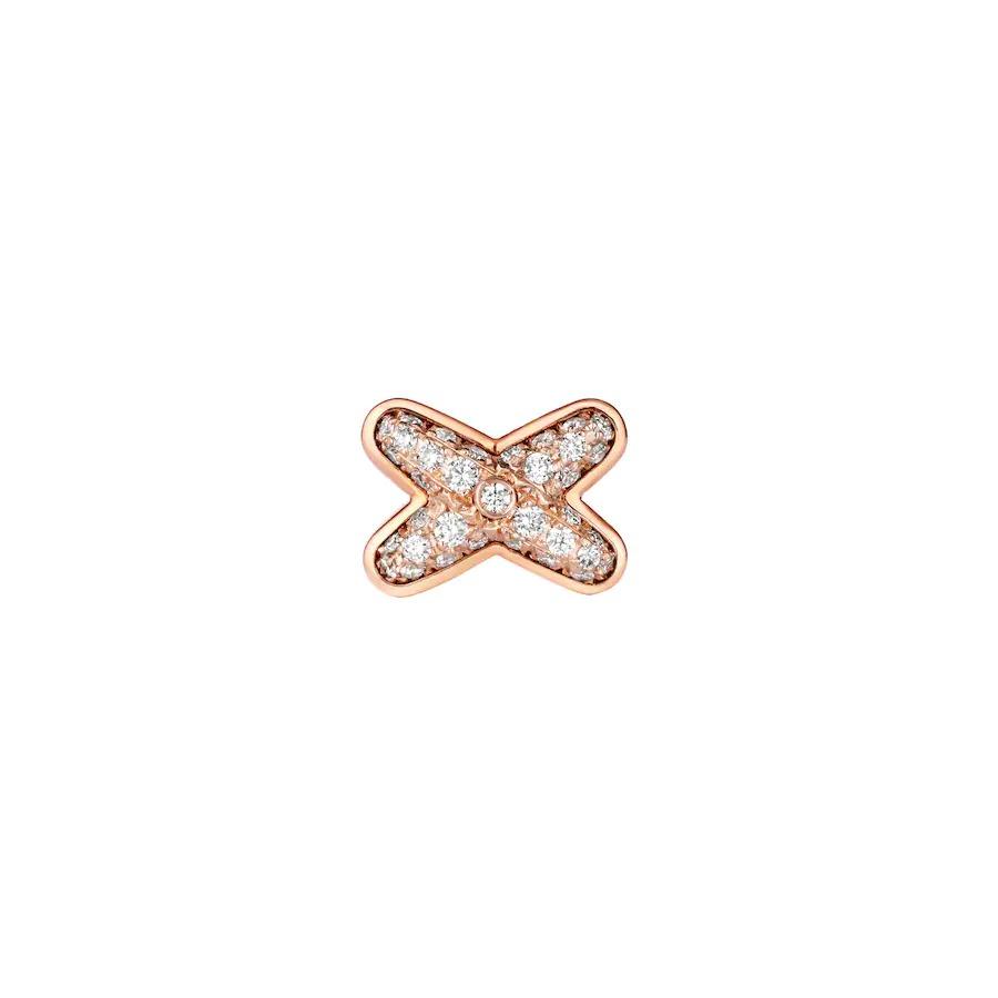 ¡®Moco¡¯JEUX DE PINK GOLD DIAMOND EARRINGS