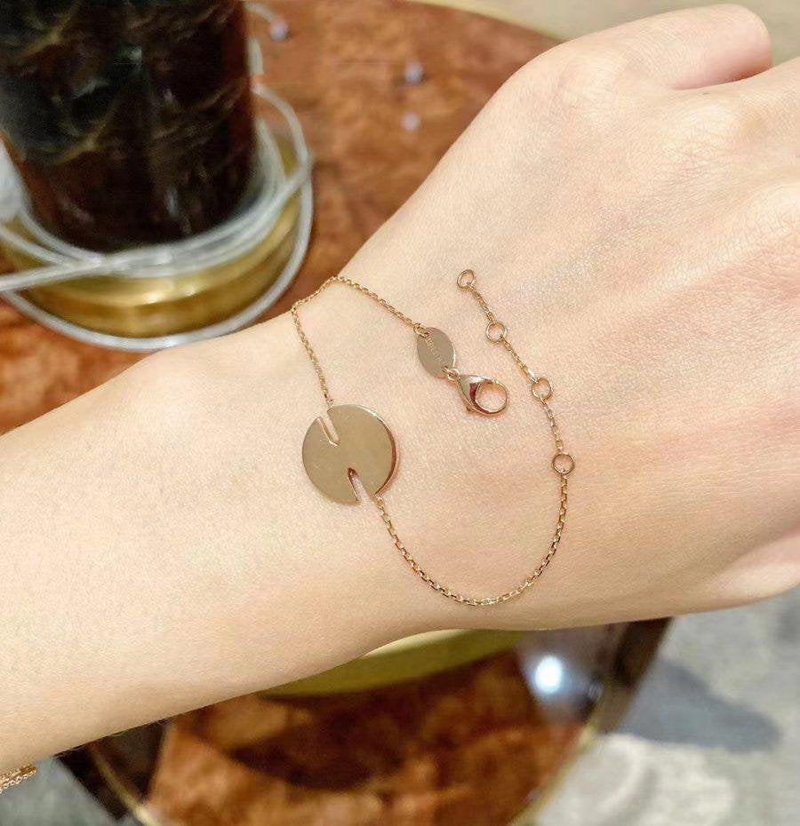 ¡®Moco¡¯JEUX DE BRACELET MOP PINK GOLD DIAMONDS