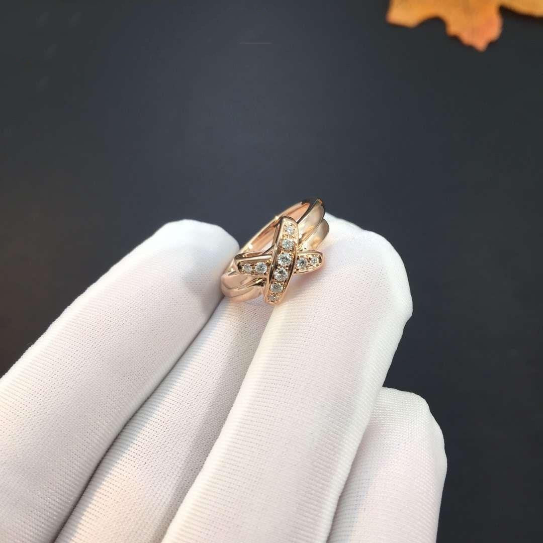 ¡®Moco¡¯JEUX DE PINK GOLD DIAMOND RING