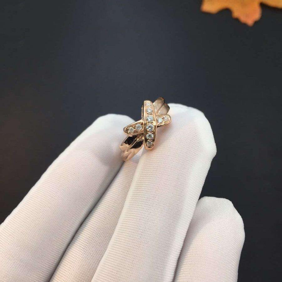 ¡®Moco¡¯JEUX DE PINK GOLD DIAMOND RING