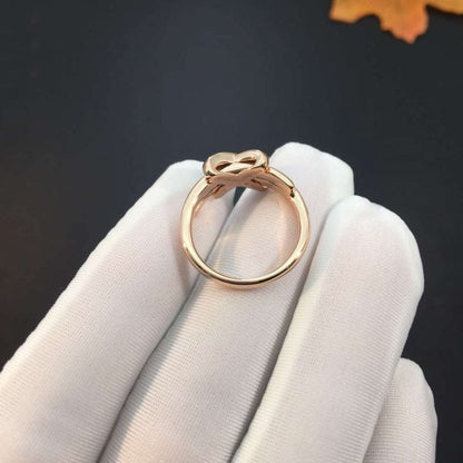 ¡®Moco¡¯JEUX DE PINK GOLD DIAMOND RING