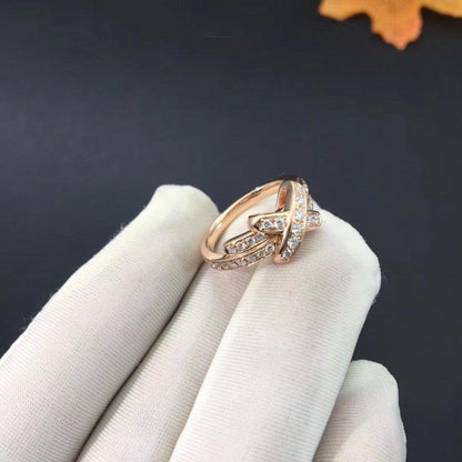 ¡®Moco¡¯JEUX DE RING PINK GOLD DIAMOND