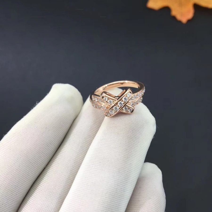 ¡®Moco¡¯JEUX DE RING PINK GOLD DIAMOND