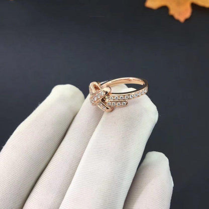¡®Moco¡¯JEUX DE RING PINK GOLD DIAMOND