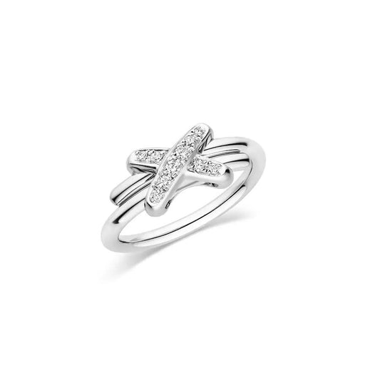 ¡®Moco¡¯JEUX DE SILVER DIAMOND RING