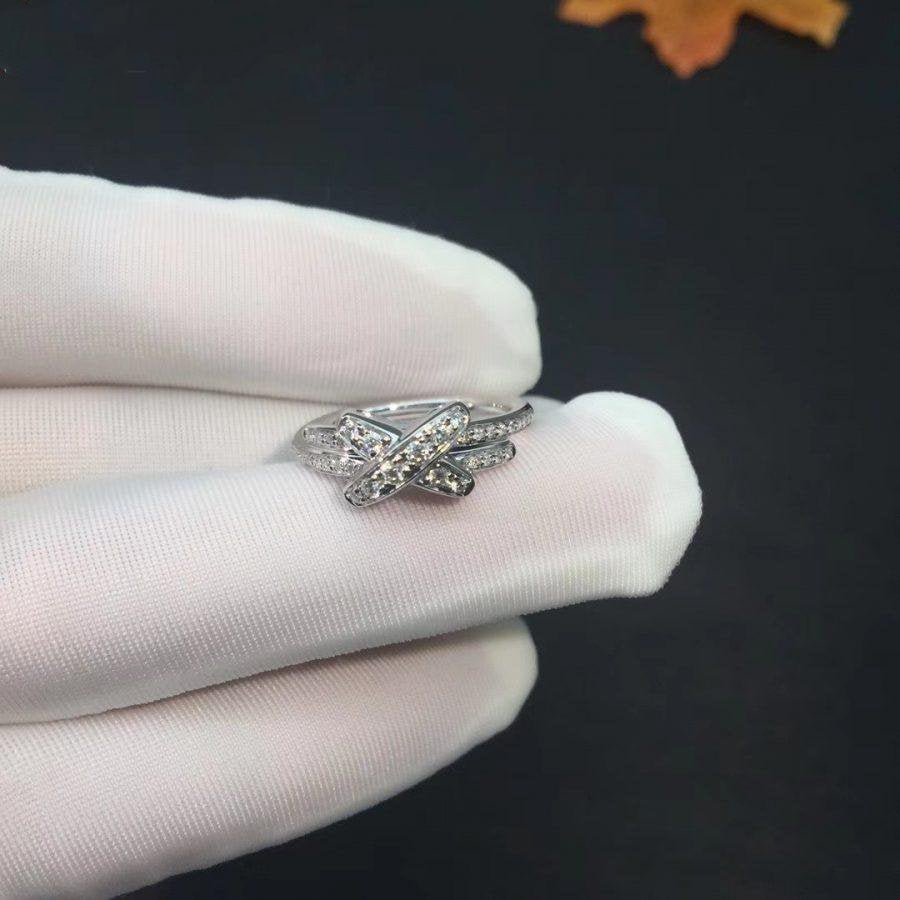 ¡®Moco¡¯JEUX DE SILVER DIAMOND RING