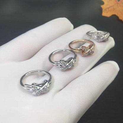 ¡®Moco¡¯JEUX DE SILVER DIAMOND RING