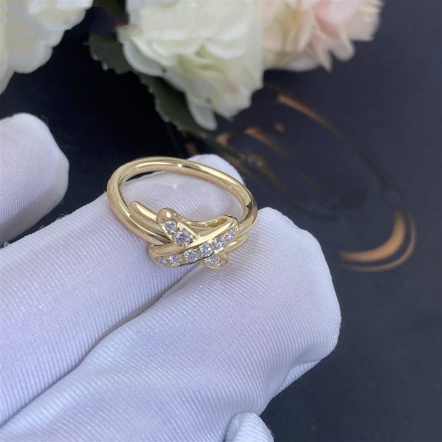 ¡®Moco¡¯JEUX DE GOLD DIAMOND RING