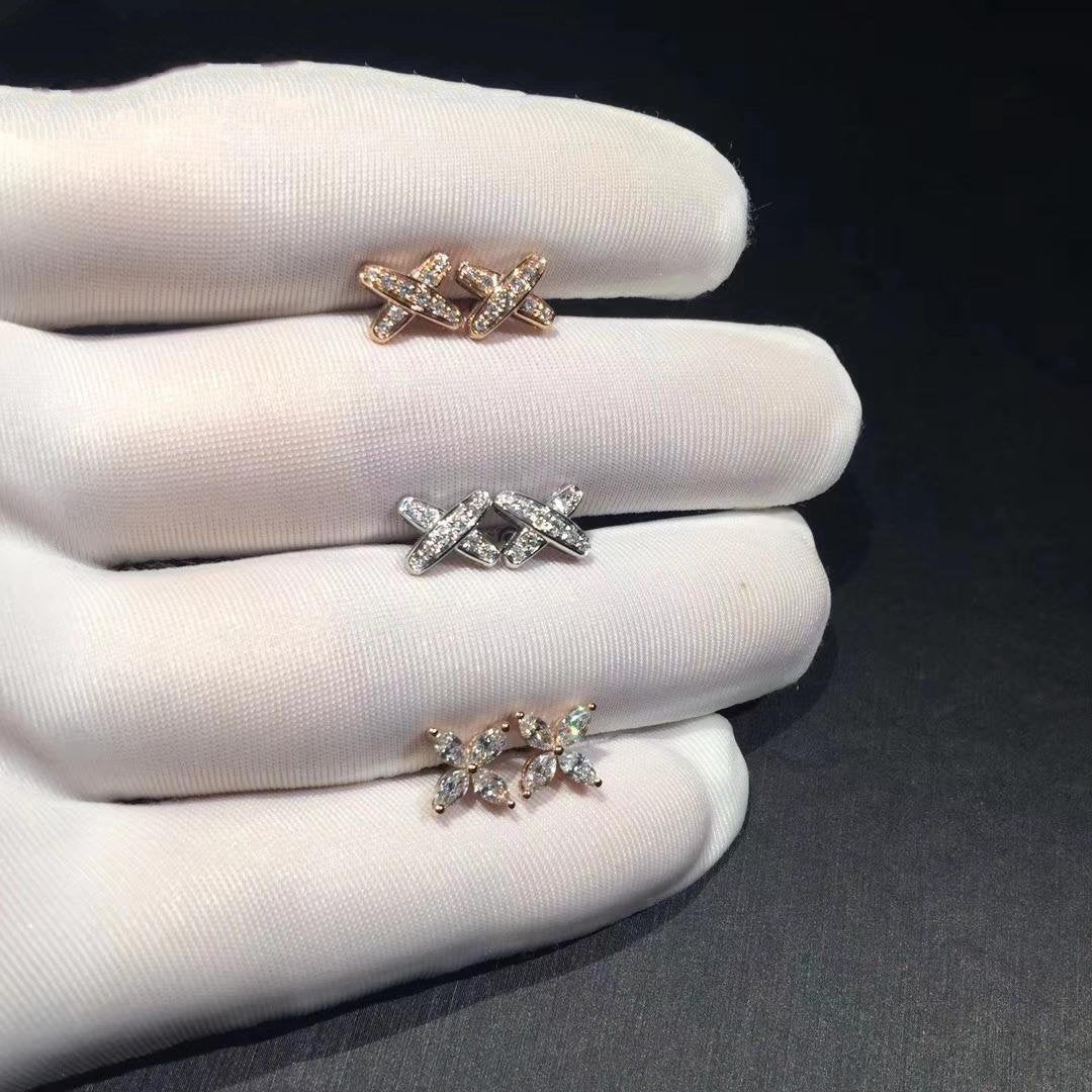 ¡®Moco¡¯JEUX DE DIAMOND EARRINGS